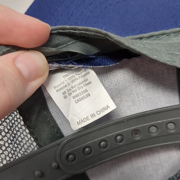 Tires Les Schwab Snapback Trucker Hat Blue One Size Adjustable Price Busters - Picture 10 of 10